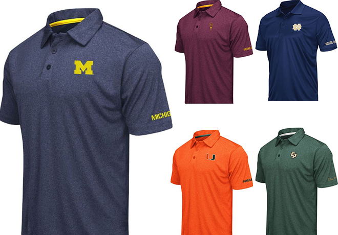 ncaa polo shirts