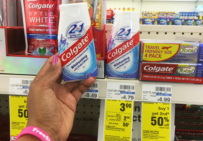 colgate two in one toothpaste