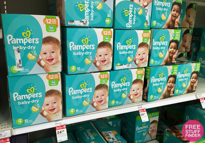 Target: Pampers Super Pack & Pure Boxes Diapers ONLY $16.64 (Just Use ...