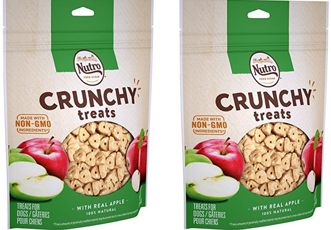 Amazon: Nutro Crunchy Apple Dog Treats Just $3.71 + FREE Shipping (Reg $9)