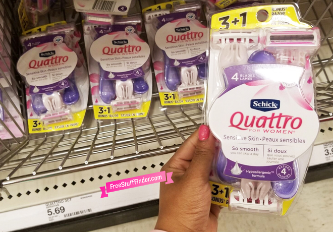 quattro razors coupons