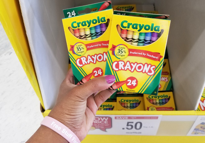 Office Depot: Crayola Crayons ONLY 50¢ and Crayola Markers & Pencils JUST  $1 | Free Stuff Finder