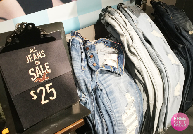 hollister jeans $25 sale