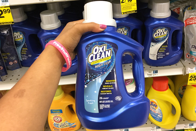 Oxi Clean Laundry Detergent 26 Loads or 18-Pak Just $1.99 at Rite Aid ...