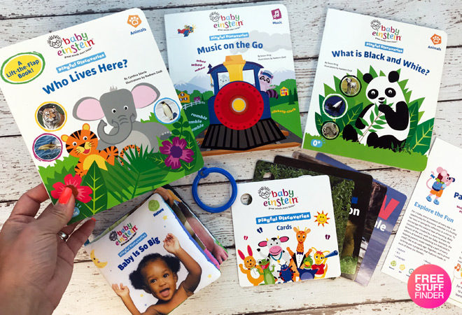 FREE Baby Einstein Book Bundle (4 Books & Flash Cards - Just Pay $4.99 Shipping!)