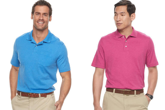 Kohl's: Croft & Barrow Men's Polos Starting at Just $5.83 Each + FREE ...