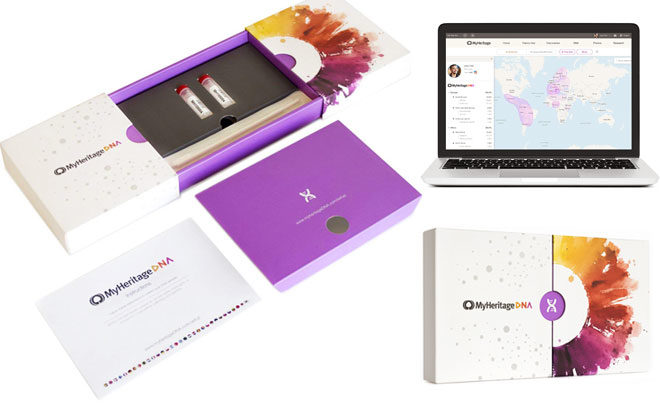 Amazon: MyHeritage DNA Test Kit ONLY $56.90 + FREE Shipping - Today Only!