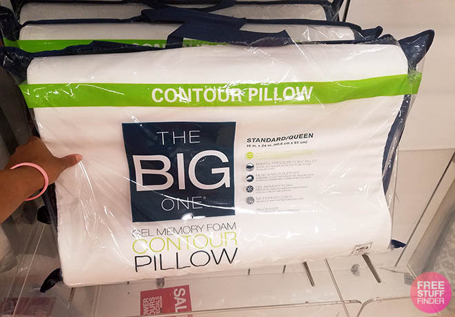 kohl's the big one contour pillow