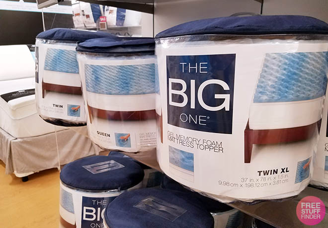 kohl's the big one mattress topper