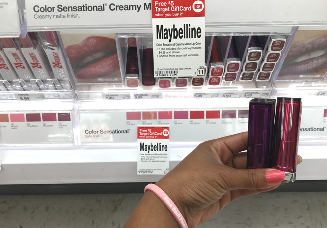 target maybelline lipstick