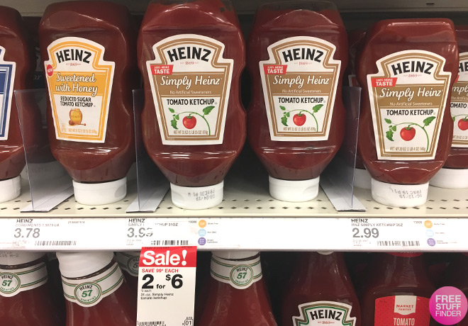 Heinz Simply Ketchup ONLY $2 at Target (Regularly $4) – No Coupons ...