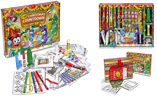 Crayola Advent Calendar ONLY $19 99 (Regularly $29)   FREE Shipping at