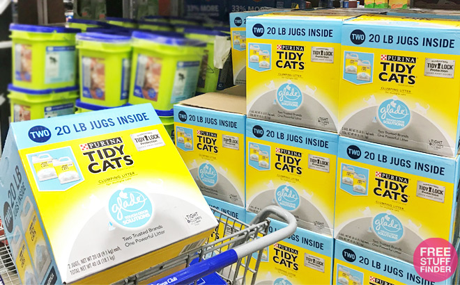 Instant $3 Savings on Tidy Cats Litter with Glade at Sam's Club (Stock Up  for Kitty!) | Free Stuff Finder