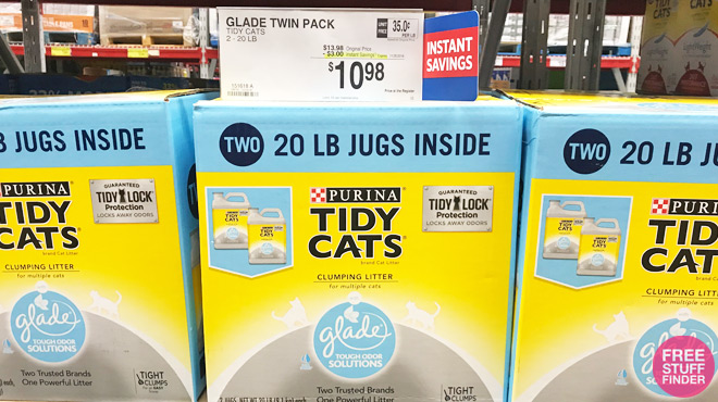 Instant $3 Savings on Tidy Cats Litter with Glade at Sam's Club (Stock Up  for Kitty!) | Free Stuff Finder