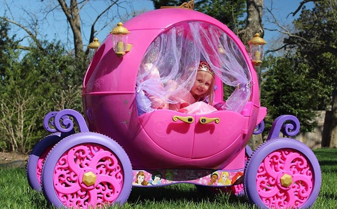 Disney Princess Carriage Ride-On Toy for Only $298 (Regularly $398) at ...