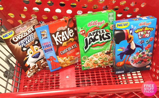 Kellogg's Cereal Boxes Just $1.28 Each at Target (Regularly $2.79 ...