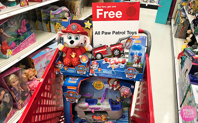 all of the toys at target