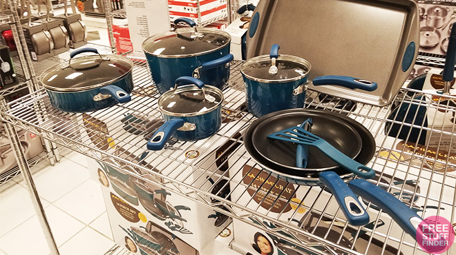 Rachael Ray 16-Piece Nonstick Cookware Set ONLY $64.97 (Reg $180 ...