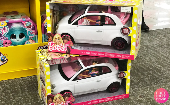 Barbie Fiat Car Sets JUST $13.66 Each After Kohl's Cash + FREE Shipping (Reg $38)