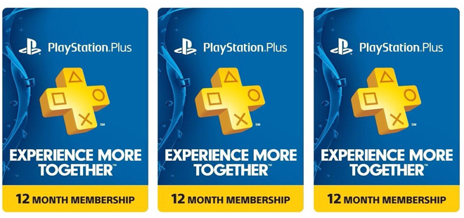 PlayStation Plus 1-Year Membership Just $47 + FREE Shipping (Selling