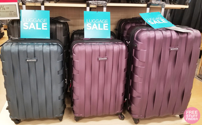 luggage kohl's sale