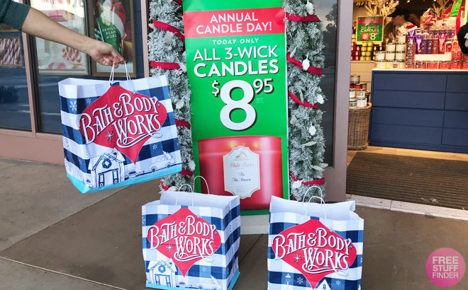 8.95 candles bath and body works 2020