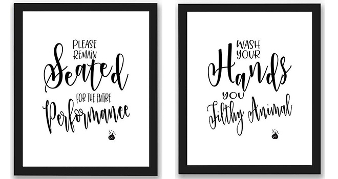 printable bathroom quotes