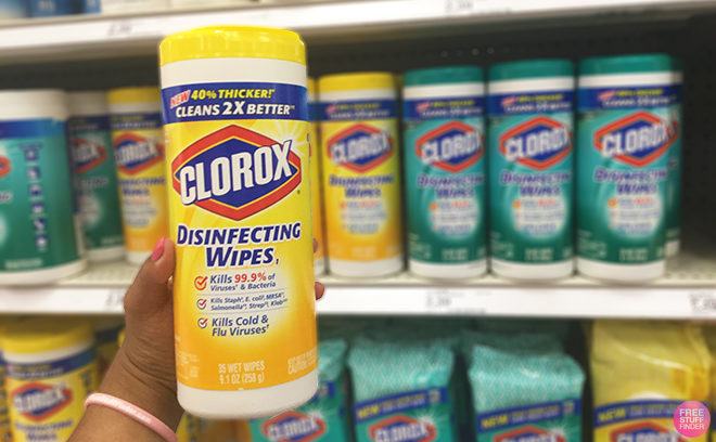 Clorox Disinfecting Wipes $1 Each