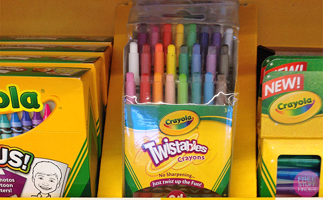 Crayola Silly Scents Twistables Scented Crayons 12 Count ONLY $ at  Amazon | Free Stuff Finder