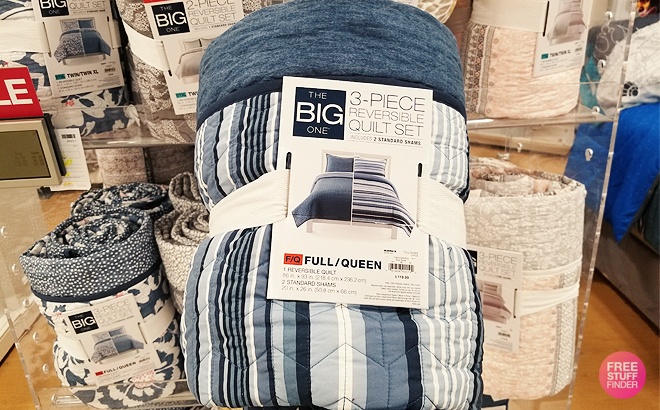 kohl's the big one reversible plush comforter