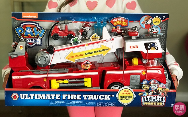 Paw Patrol Ultimate Rescue Fire Truck JUST $35.99 (Reg $60) + FREE