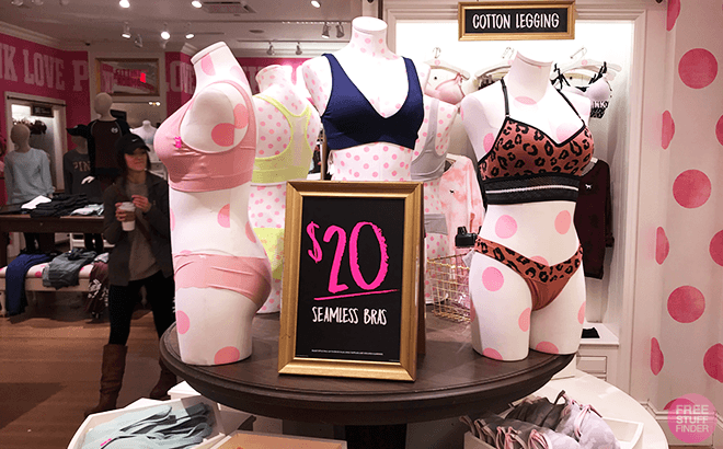 victoria secret pink sale bras