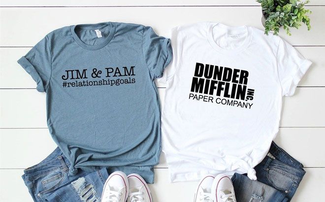 the office graphic tees