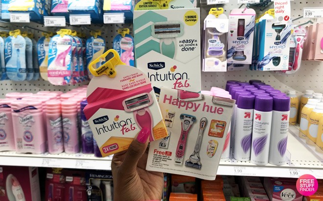 target womens razors