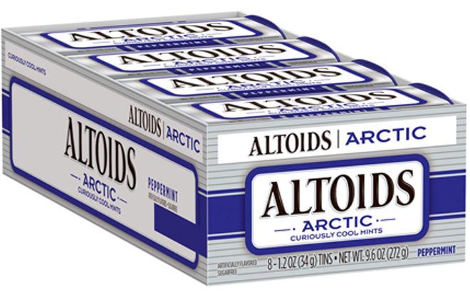 Altoids 8-Pack Arctic Peppermint Mints for JUST $8.53 - Only $1.06 per Tin