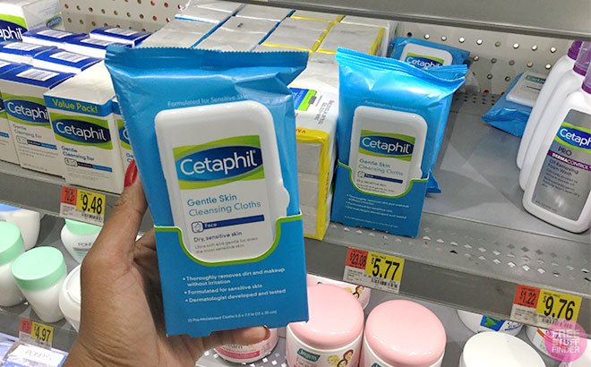 Cetaphil Gentle Skin Cleansing Cloths for ONLY 77¢ at Walmart (Reg $6 ...