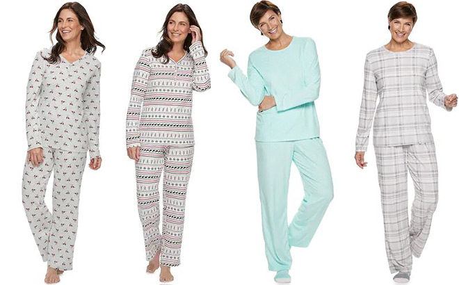 *HOT* Croft & Barrow Pajama Sets Starting at JUST $8 + FREE Shipping (Reg $40)