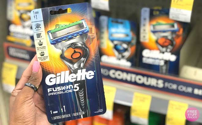 gillette fusion proglide walgreens