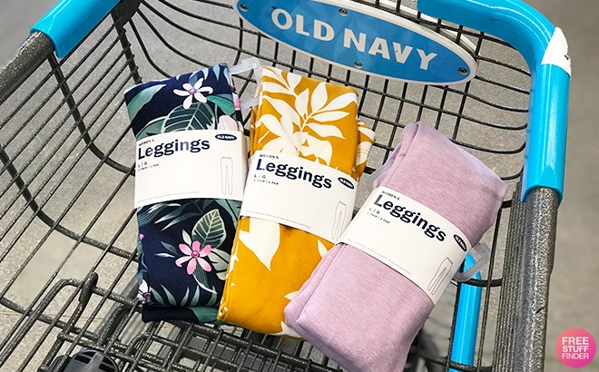 old navy leggings $5