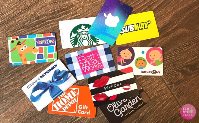 bath and body works gift cards at target