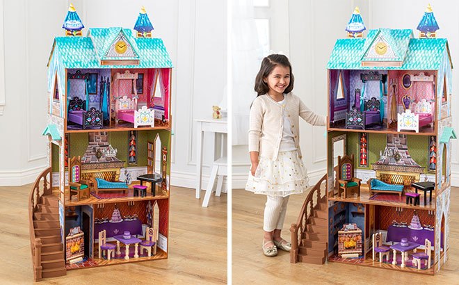 arendelle palace dollhouse