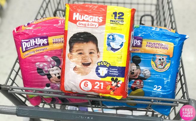 Huggies Diapers & Pull Ups JUST $5 Each at Walgreens – Print Coupon Now! |  Free Stuff Finder