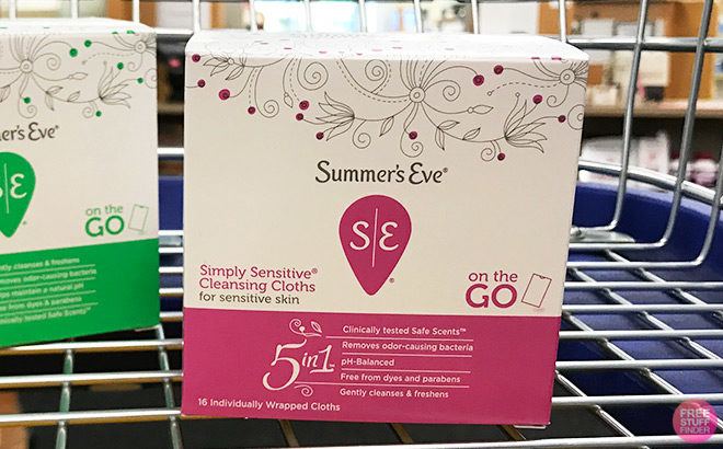 Summer's Eve Wipes 16-Count for $1.72