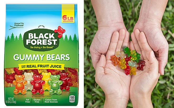 Black Forest Gummy Bears Candy 6-Pounds JUST $8.82 at Amazon (Regularly ...