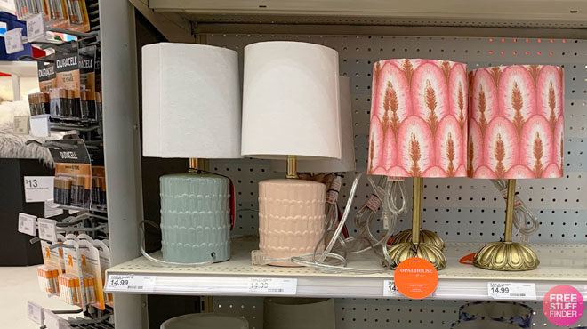 target mini lamps