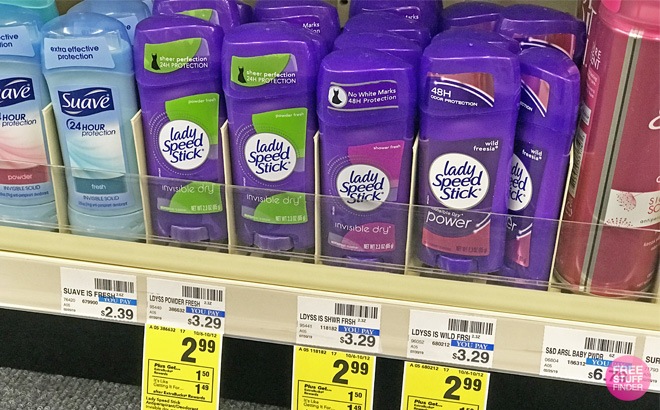 Lady Speed Stick Deodorant JUST 99¢ at CVS (Regularly $3.29) – Print ...