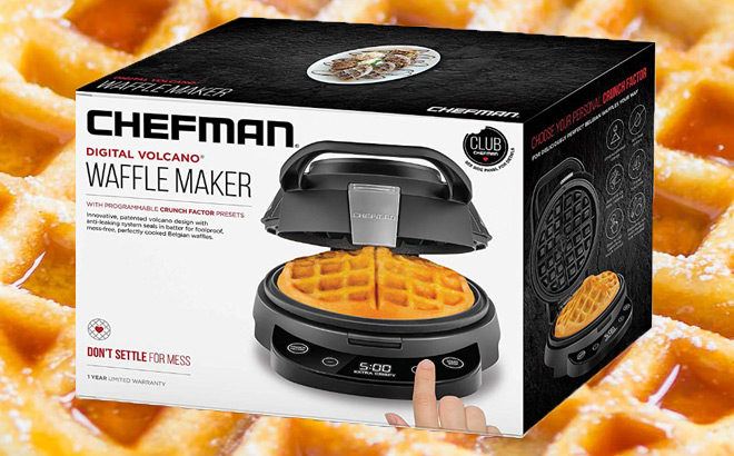 waffle volcano