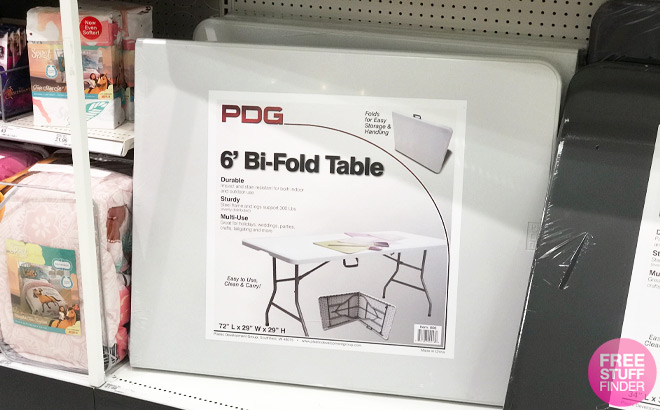 Folding 6 Foot Banquet Table ONLY 29 FREE Pickup At Target   FoldingTable Target 