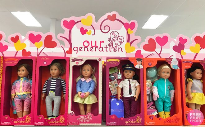 our generation doll toy tester