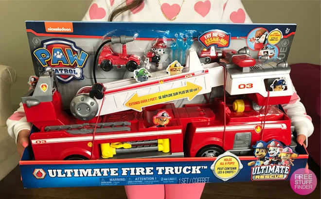 paw patrol fire truck target